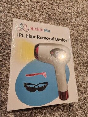 IPL Hair Removal Device (Rose) - White & Rose
